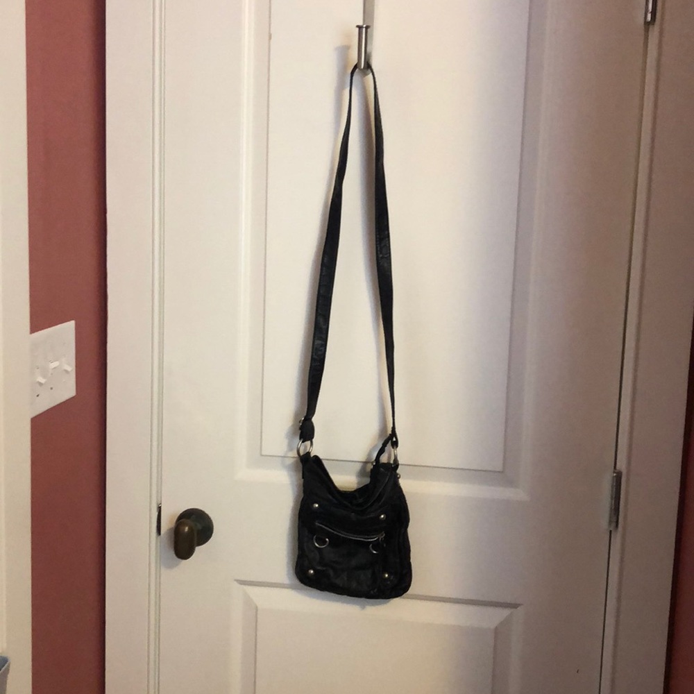 Black crossbody bag